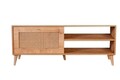 Comoda TV, Wolina, Hazeran 140, 138x55x41 cm, PAL, Stejar