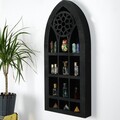 Organizator, Evila Originals, Meh207-S, 45x20x6 cm, Lemn, Negru