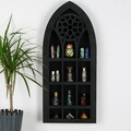 Organizator, Evila Originals, Meh207-S, 45x20x6 cm, Lemn, Negru