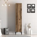Dulap pentru haine, Hommy Craft, Kumsal S, 40x47 cm, PAL, Maro
