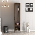 Dulap pentru haine, Hommy Craft, Kumsal S, 40x47 cm, PAL, Maro
