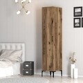 Dulap pentru haine, Hommy Craft, Kumsal S, 40x47 cm, PAL, Maro