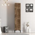 Dulap pentru haine, Hommy Craft, Kumsal P, 40x47 cm, PAL, Maro