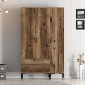 Dulap pentru haine, Hommy Craft, Kumsal ST, 120x47 cm, PAL, Maro