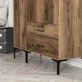 Dulap pentru haine, Hommy Craft, Kumsal ST, 120x47 cm, PAL, Maro