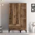 Dulap pentru haine, Hommy Craft, Kumsal PT, 120x47 cm, PAL, Maro