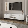 Comoda TV, Inarch, Bien, 150x48x29 cm, PAL, Alb