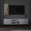 Comoda TV, Inarch, Bien, 150x48x29 cm, PAL, Alb