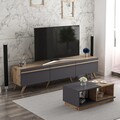Set mobilier living, Inarch, Amsterdam, PAL, Antracit / Nuc