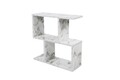 Masuta, Kalune Design, Life, 60x60x20 cm, PAL, Alb/Negru