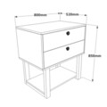 Set mobilier de birou, Locelso, Mn09-Ba, PAL, Baroc / antracit