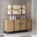 Consola, Minerva, Moon, 160x75x42 cm, PAL, Maro