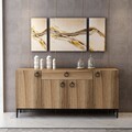 Consola, Minerva, Moon, 160x75x42 cm, PAL, Maro