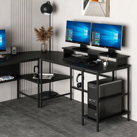 Birou, Minerva, Greta Matte, PAL, Negru