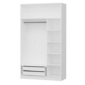Dulap pentru haine, Minerva, Kale 255, 135x255x52 cm, PAL, Alb