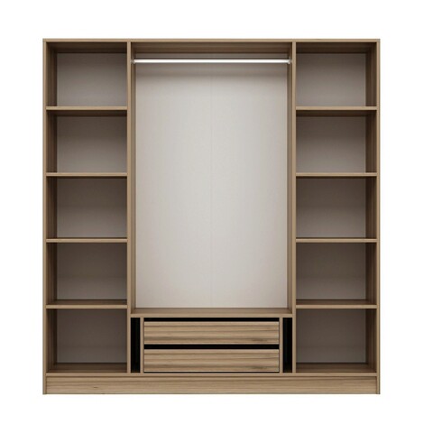 Dulap pentru haine, Minerva, Kale Plus, 180x210x52 cm, PAL, Stejar