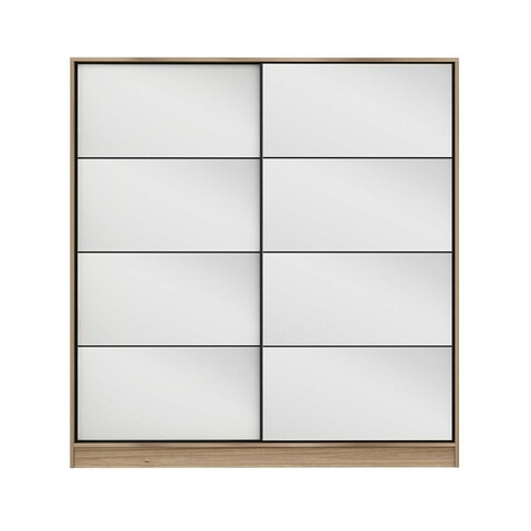 Dulap pentru haine, Minerva, Kale, 180x190x52 cm, PAL, Dore