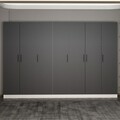 Cuier de perete, Minerva, Noah, 315x210x35 cm, PAL, Antracit
