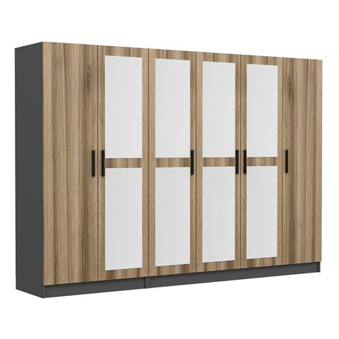 Dulap pentru haine, Minerva, Kale, 270x210x52 cm, PAL, Dore