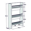 Raft pentru perete Selo, Puqa Design, 70x14x45 cm, maro