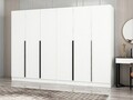 Dulap pentru haine, Minerva, Kale Plus, 270x210x52 cm, PAL, Alb