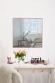 Oglinda cu Iluminare Led, Mirrorland, Square, Oglinda acrilica;MDF, Roz