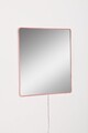 Oglinda cu Iluminare Led, Mirrorland, Square, Oglinda acrilica;MDF, Roz
