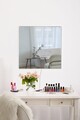 Oglinda cu Iluminare Led, Mirrorland, Square, Oglinda acrilica;MDF, Alb
