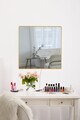 Oglinda cu Iluminare Led, Mirrorland, Square, Oglinda acrilica;MDF, Galben