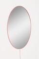 Oglinda cu Iluminare Led, Mirrorland, Elliptical, Oglinda acrilica;MDF, Roz