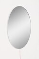 Oglinda cu Iluminare Led, Mirrorland, Elliptical, Oglinda acrilica;MDF, Alb