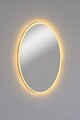 Oglinda cu Iluminare Led, Mirrorland, Elliptical, Oglinda acrilica;MDF, Galben