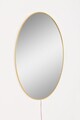 Oglinda cu Iluminare Led, Mirrorland, Elliptical, Oglinda acrilica;MDF, Galben
