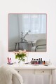 Oglinda cu Iluminare Led, Mirrorland, Square, Oglinda acrilica;MDF, Roz