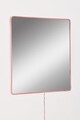 Oglinda cu Iluminare Led, Mirrorland, Square, Oglinda acrilica;MDF, Roz