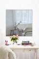Oglinda cu Iluminare Led, Mirrorland, Square, Oglinda acrilica;MDF, Alb