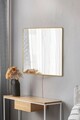 Oglinda cu Iluminare Led, Mirrorland, Square, Oglinda acrilica;MDF, Galben
