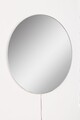 Oglinda cu Iluminare Led, Mirrorland, Round, Oglinda acrilica;MDF, Alb