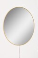 Oglinda cu Iluminare Led, Mirrorland, Round, Oglinda acrilica;MDF, Galben