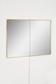 Oglinda cu Iluminare Led, Mirrorland, Rectangular, Oglinda acrilica;MDF, Galben