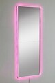 Oglinda cu Iluminare Led, Mirrorland, Rectangular, Oglinda acrilica;MDF, Roz