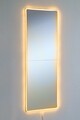 Oglinda cu Iluminare Led, Mirrorland, Rectangular, Oglinda acrilica;MDF, Galben