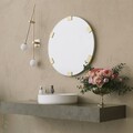 Oglinda decorativa, Neostill, Chakra Mirror, Carton presat, Auriu