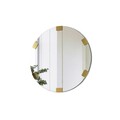 Oglinda decorativa, Neostill, Chakra Mirror, Carton presat, Auriu
