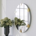 Oglinda decorativa, Neostill, Chakra Mirror, Carton presat, Auriu