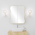 Dulap de baie, Neostill, Day Dream, 12x45x50 cm, Carton presat, Stejar