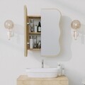 Dulap de baie, Neostill, Day Dream, 12x45x50 cm, Carton presat, Stejar