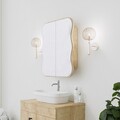 Dulap de baie, Neostill, Day Dream, 12x45x50 cm, Carton presat, Stejar