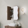 Dulap de baie, Neostill, Day Dream, 12x45x50 cm, Carton presat, Maro
