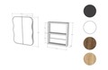 Dulap de baie, Neostill, Day Dream, 12x45x50 cm, Carton presat, Maro